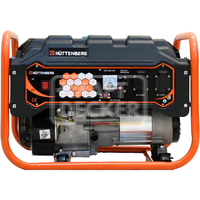 Silent Gasoline Generator Set H8500 3,5 KW